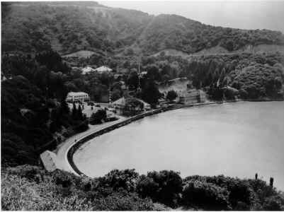 Hospital Cove in more modern times, prior to removal of dormitories.