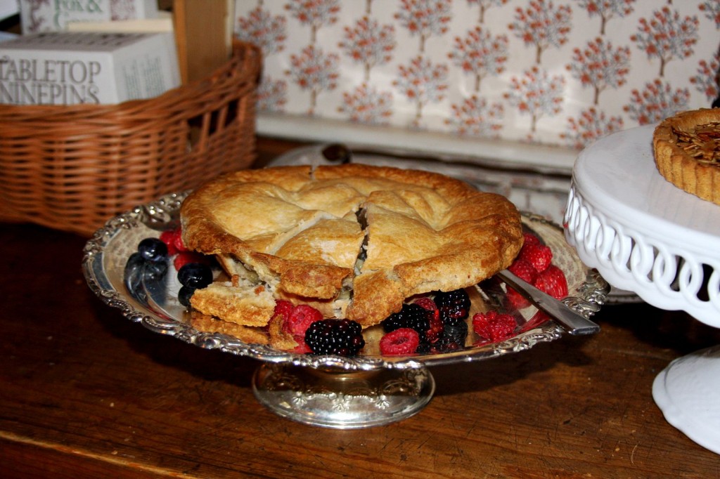 Yum... berry pie.