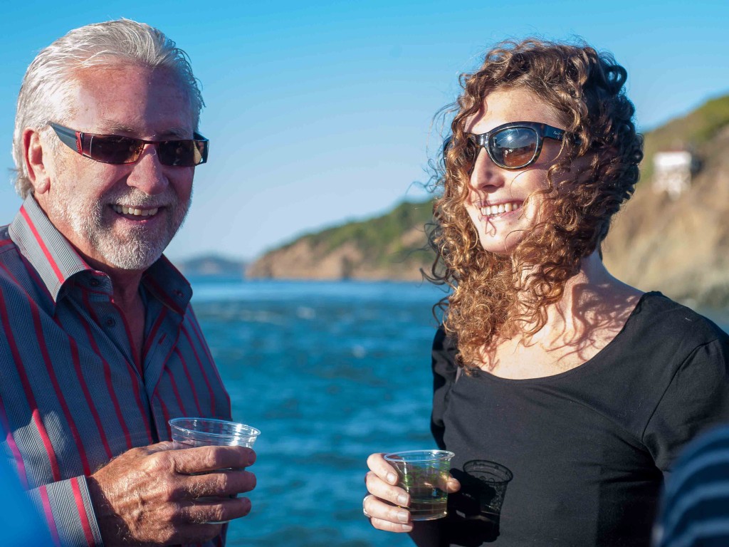 Dave Olson and Isabelle Drever