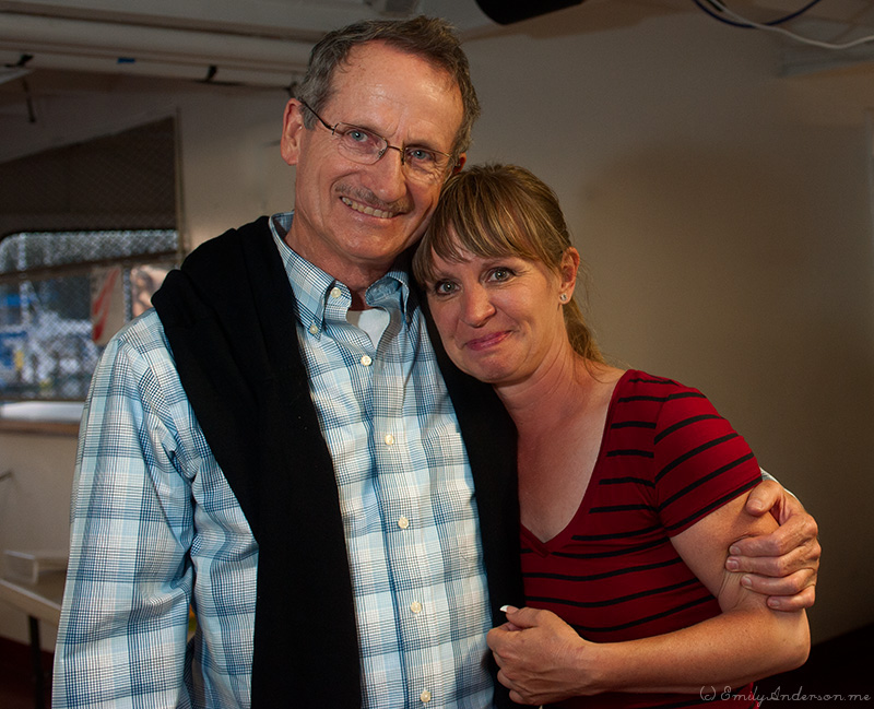 AISP Volunteer Marshall Grimes and AIC Operations Manager Jacquie Klose