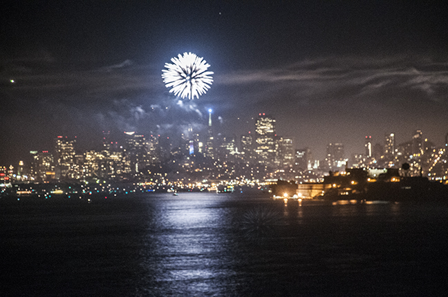 Photo by Gary Morgret Angel Island 4th of July 2013