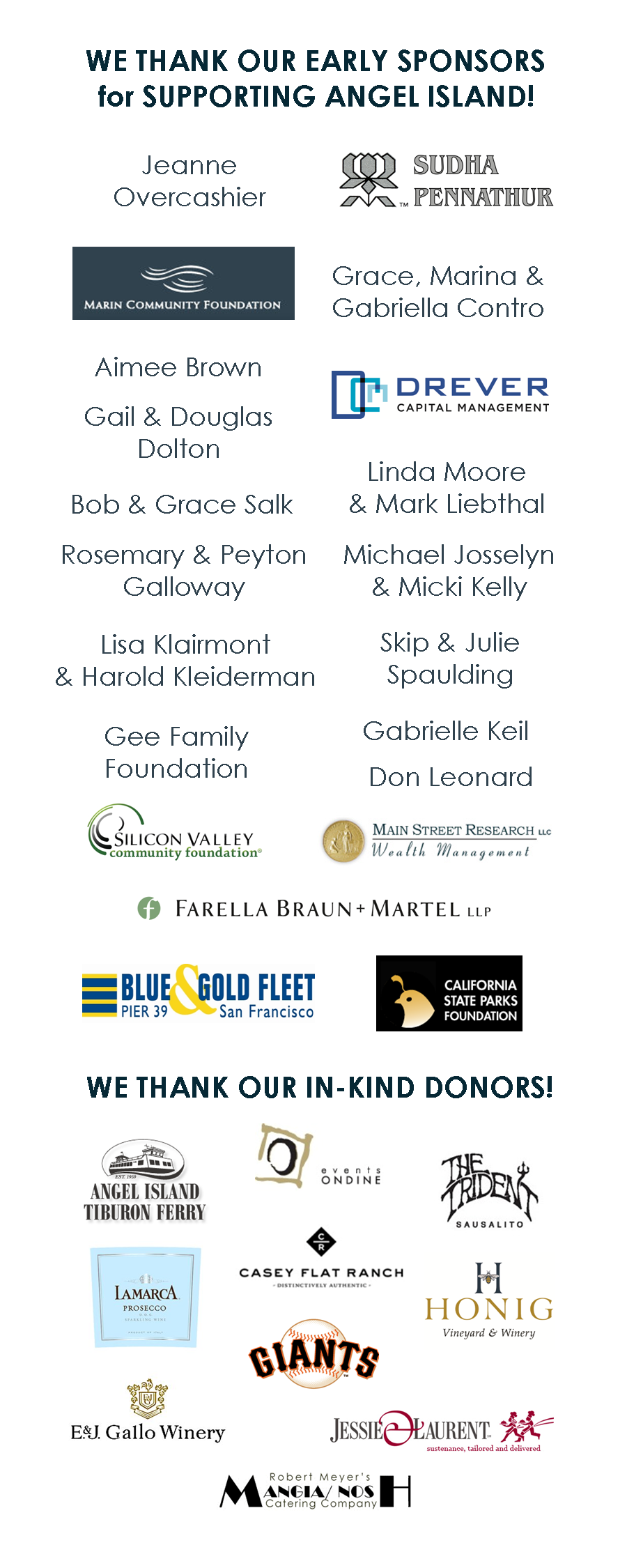 Sponsors 11 12 13